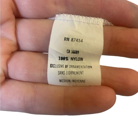 Vintage Barbizon Sheer White Lace Embroidered Peignoir/Robe Medium - Picture 7 of 10